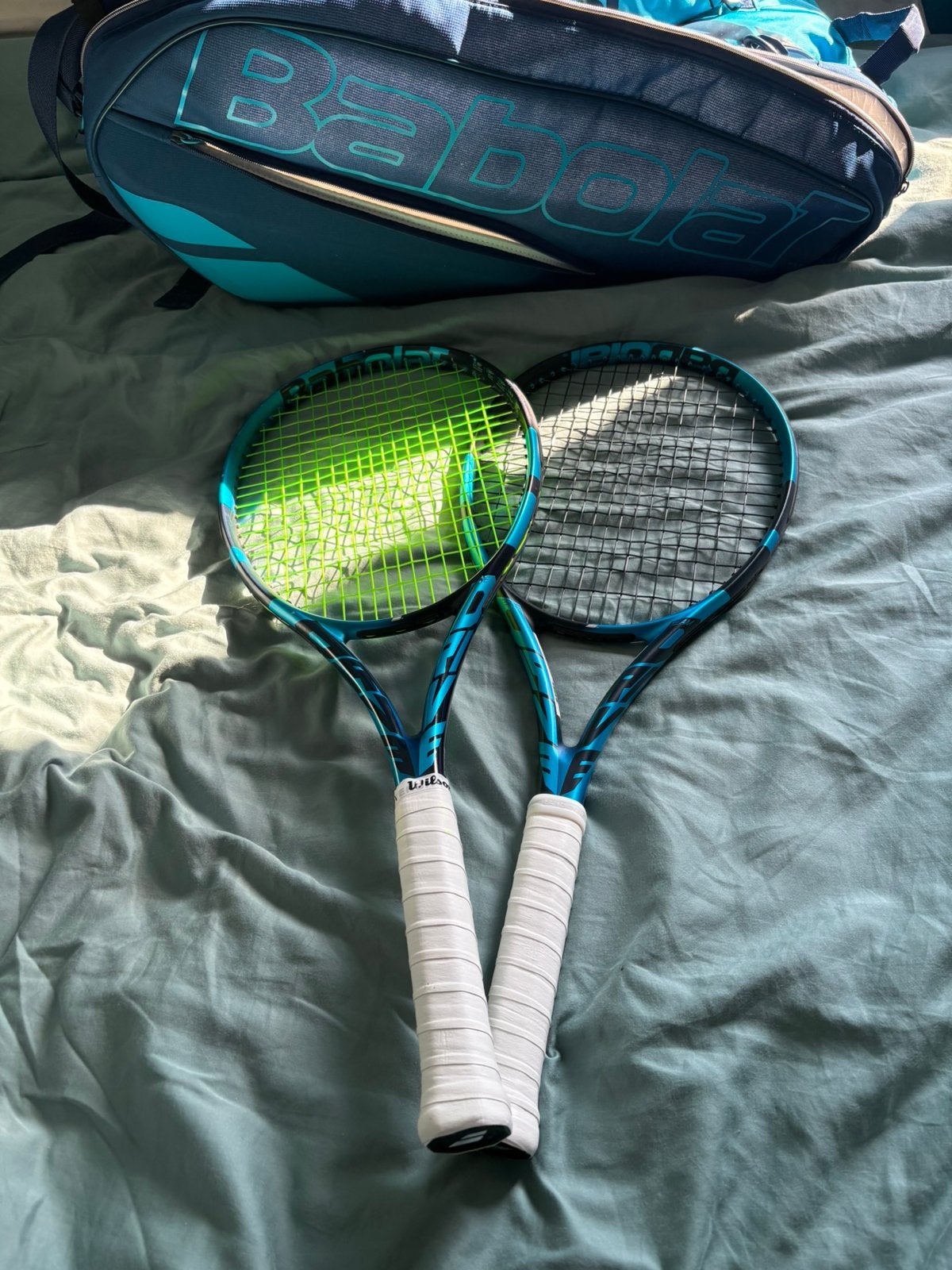 Raquette de tennis, Sports & Fitness, L2, Enlèvement ou Envoi, Raquette, Comme neuf