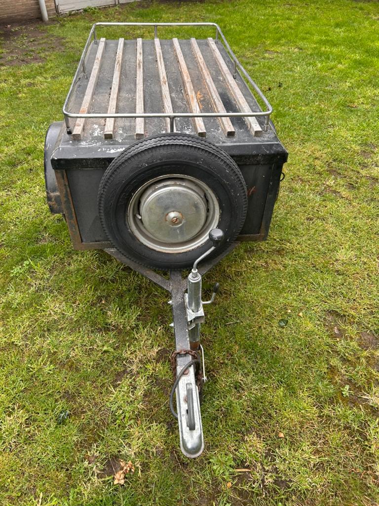 Gesloten aanhangwagen, Auto diversen, Aanhangers en Bagagewagens, Ophalen, Gebruikt