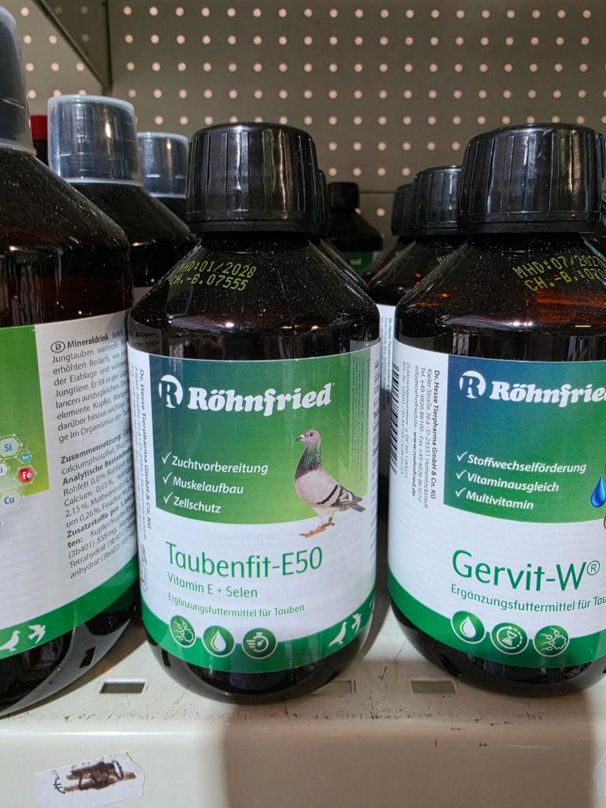 Taubenfit-E 50 Vit. E-Kon 250ml (Vit. E En Selenium, Kweek-, Ophalen, Nieuw, Eten en Drinken
