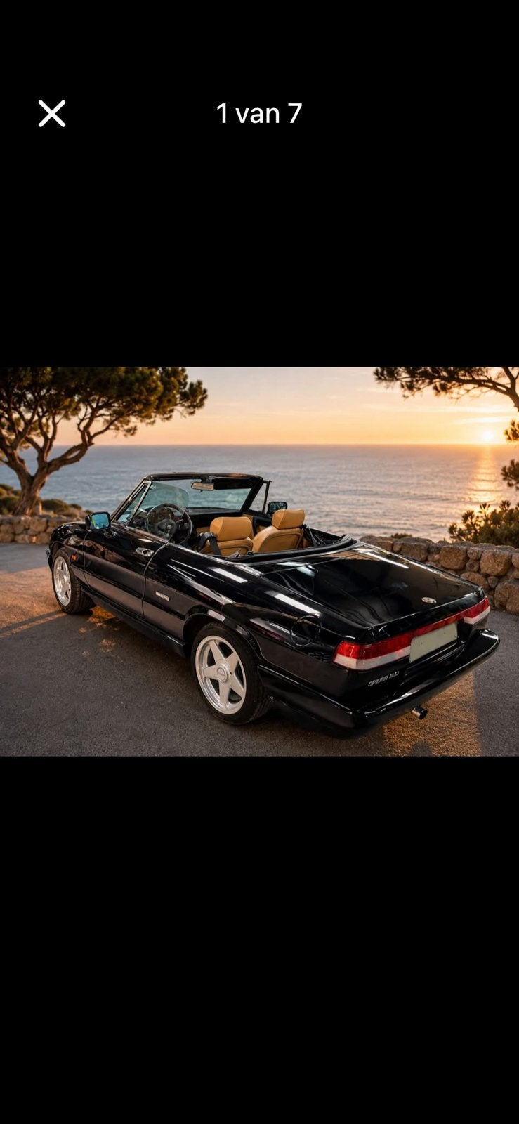 Alfa romeo spider 2.0 injectie, Auto's, Alfa Romeo, 90 kW, Achterwielaandrijving, Beige, 4 cilinders