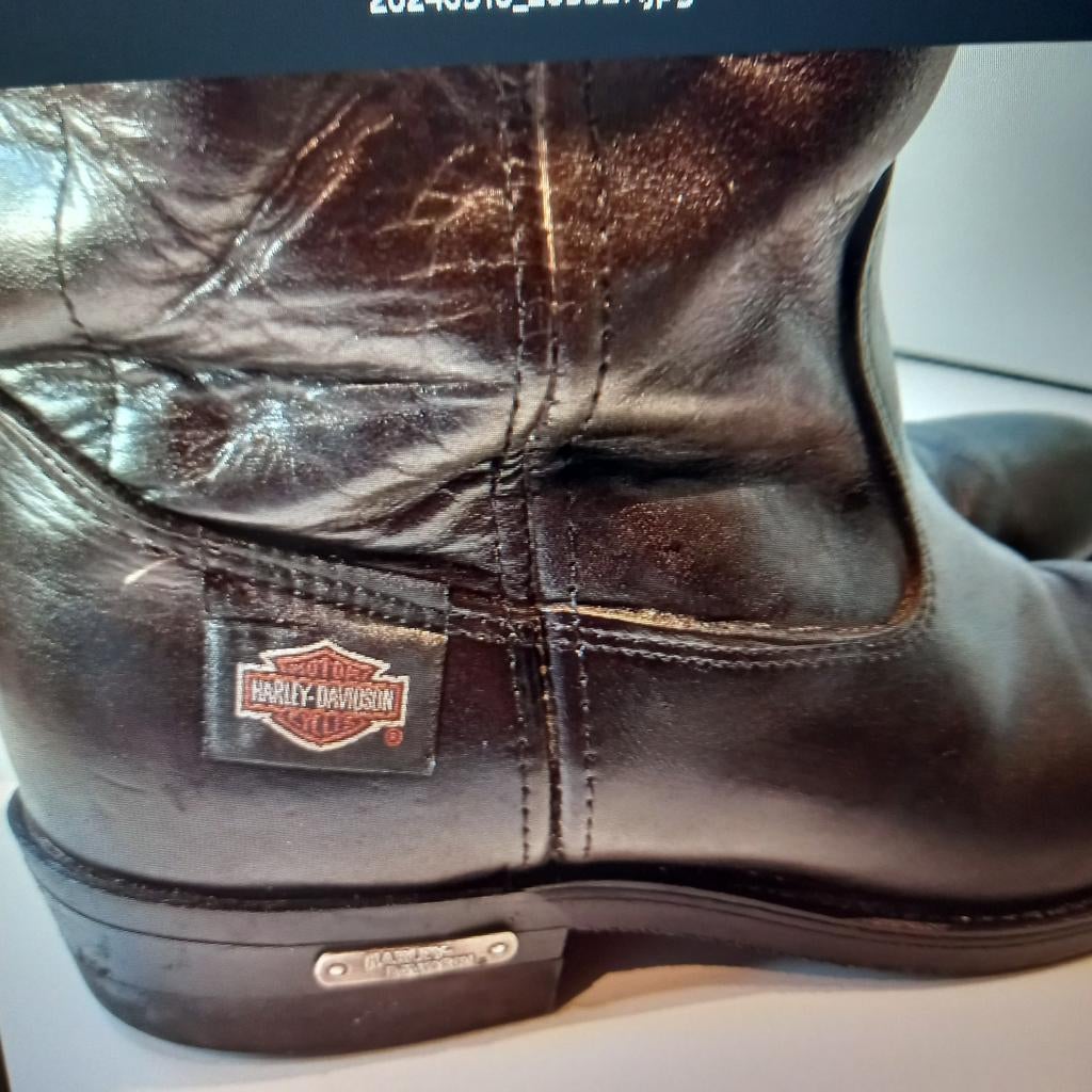 Moto botten  harley davidson, Enlèvement