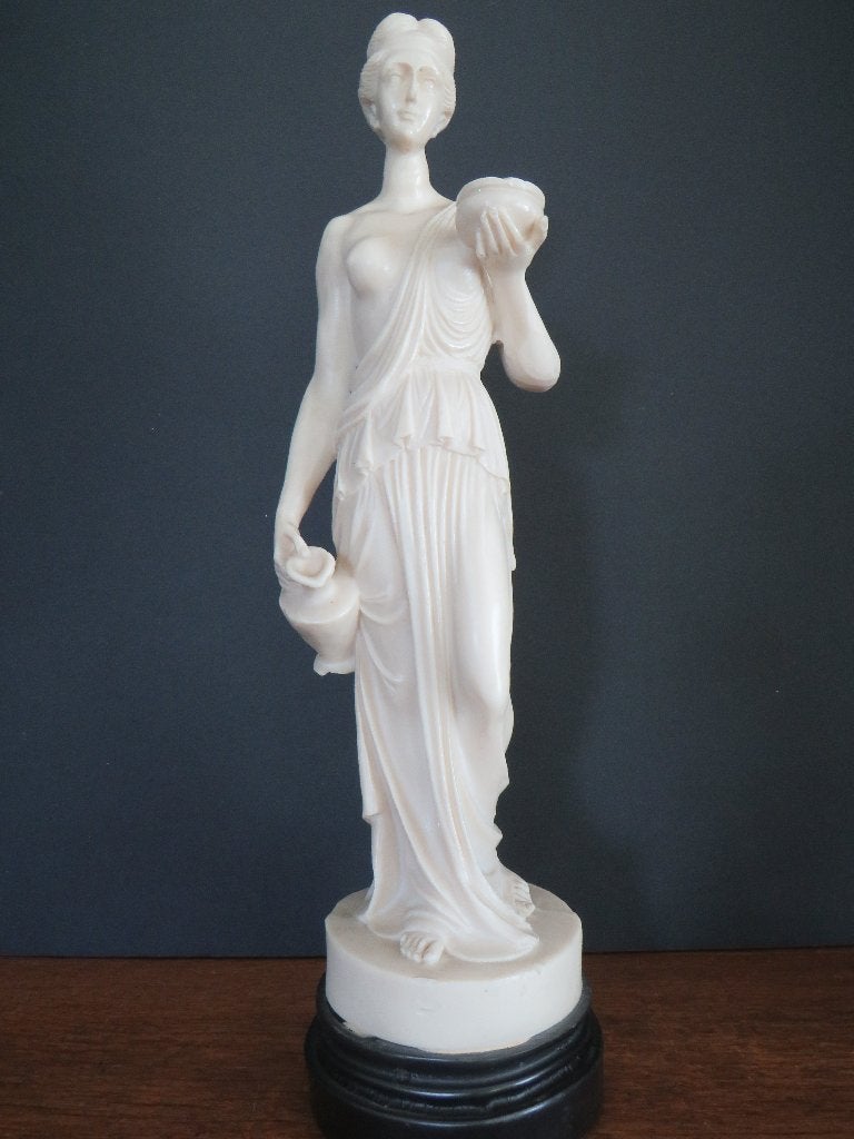 Beeldje van een Griekse godin, Antiek en Kunst, Antiek | Keramiek en Aardewerk, Ophalen of Verzenden
