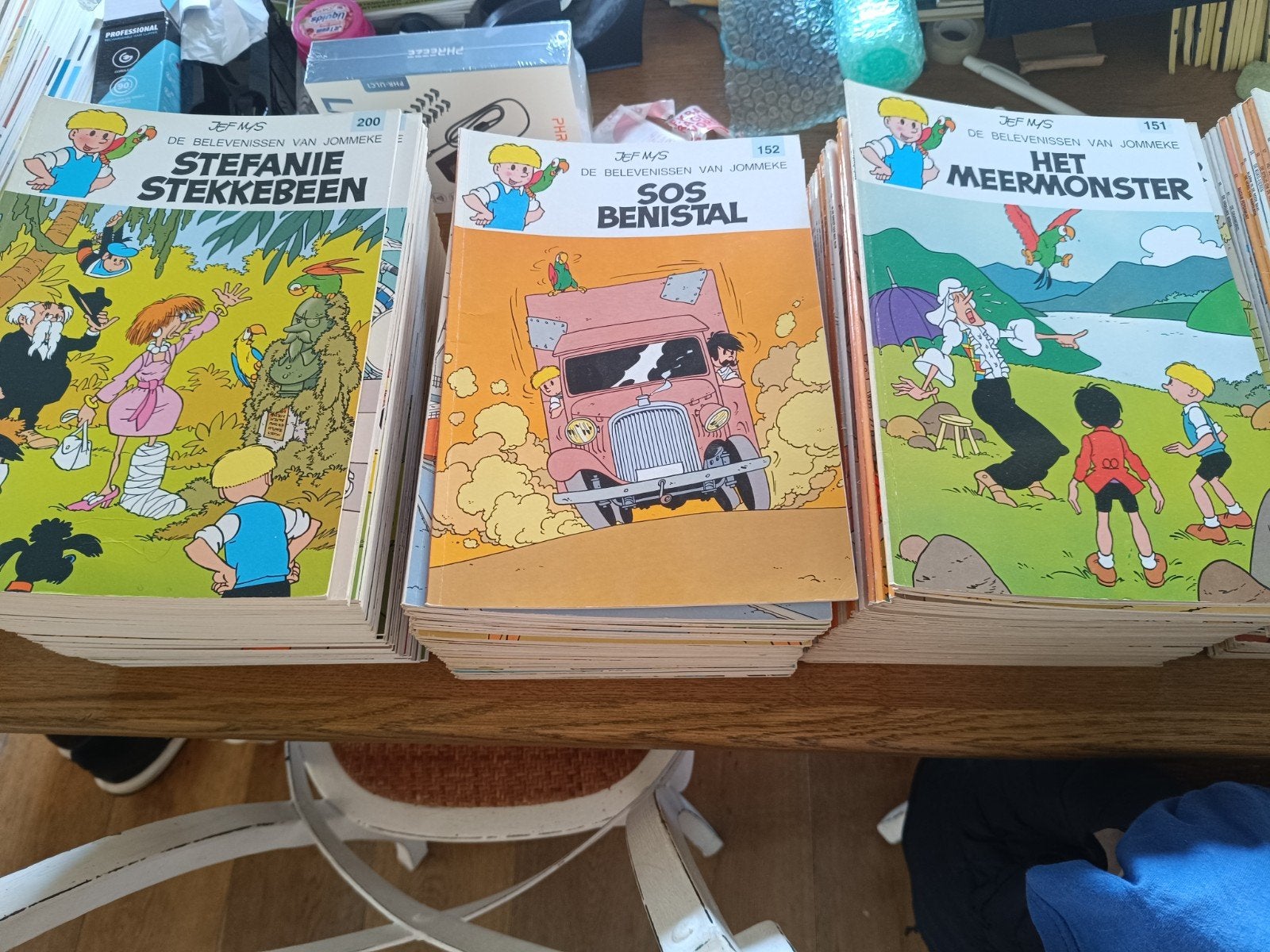 Jommeke, Boeken, Stripverhalen, Ophalen