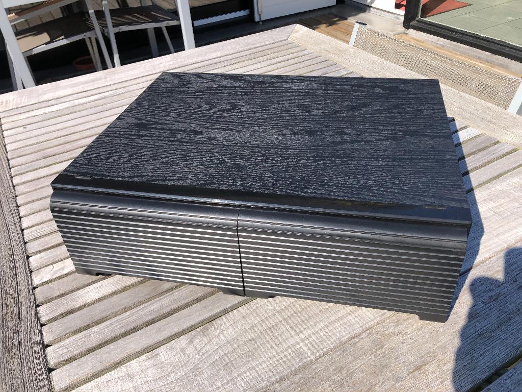 Opbergkastje met 2 schuiven, Autres essences de bois, 25 à 50 cm, Moins de 100 cm, Comme neuf
