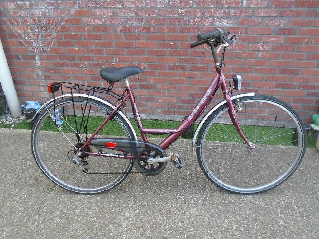 Damesfiets VIRGO Plymouth, Fietsen en Brommers, Fietsen | Dames | Damesfietsen, Gebruikt, Versnellingen, Ophalen