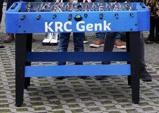 Voetbaltafel KRC GENK, Ophalen, Zo goed als nieuw