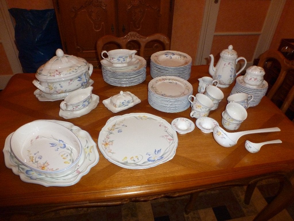 service de table Villeroy & Boch "riviera" (67 pcs), Ophalen