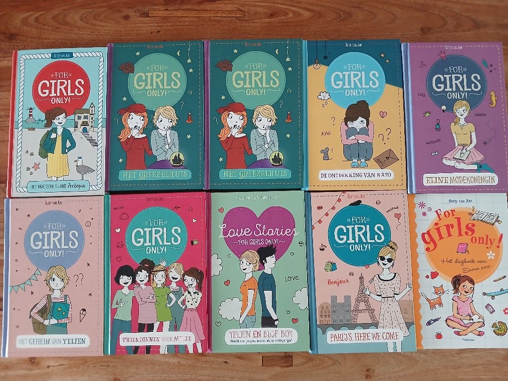 FOR GIRLS ONLY BOEKENREEKS, Ophalen, Gelezen