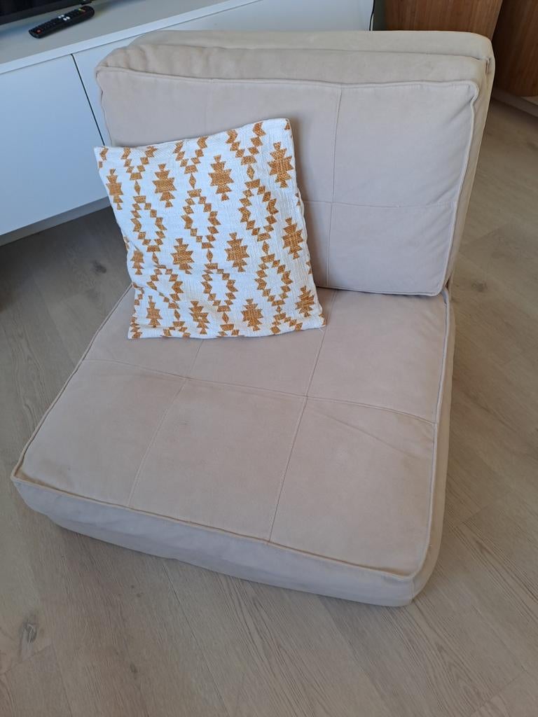 Slaapbank 1p., Huis en Inrichting, Slaapkamer | Slaapbanken, Ophalen, Beige