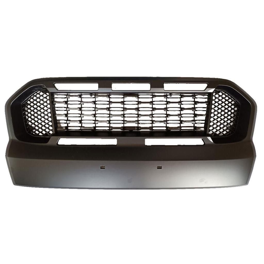 Honingraat Performance Grill Zwart Black Look Voor Ford Rang, Verzenden