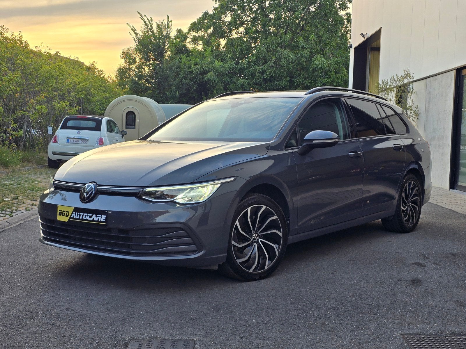 Volkswagen Golf VIII 2.0 TDI DSG AUT/LED/ACC/Assist/LM Velg, Argent ou Gris, Euro 6, Entreprise, Garantie prolongée
