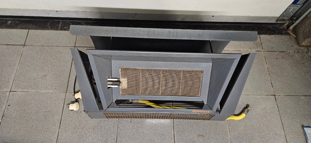 Schwank Terrasverwarming 7/2A, Jardin & Terrasse, Rotatif, Enlèvement, Utilisé, Gaz