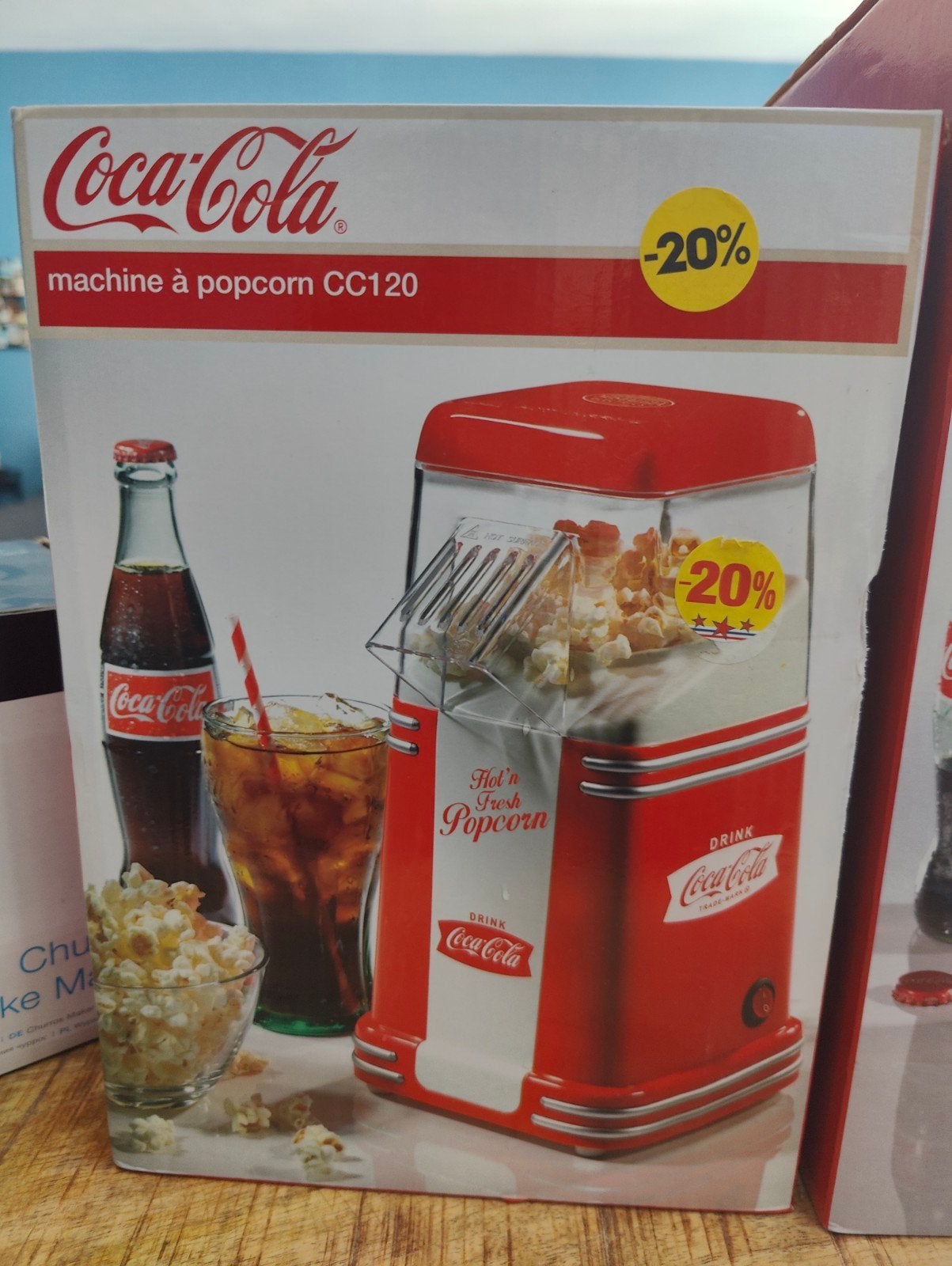 popcornmaker, Ophalen