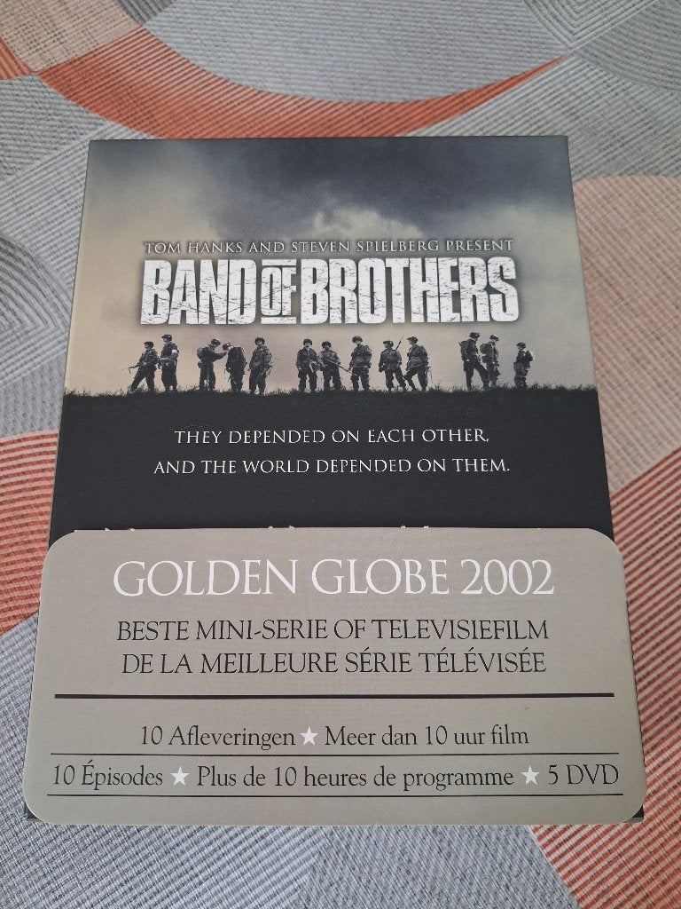 DVD-box BAND OF BROTHERS, Cd's en Dvd's, Vanaf 16 jaar, Overige genres, Ophalen of Verzenden, Zo goed als nieuw