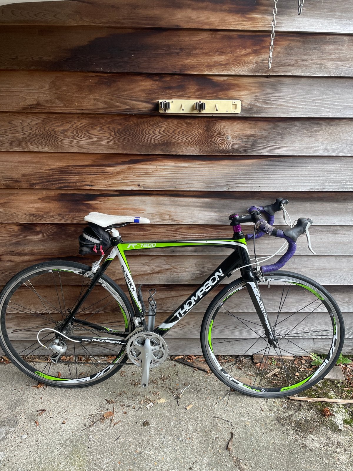 Koersfiets Thompson, Fietsen en Brommers, Ophalen, Gebruikt
