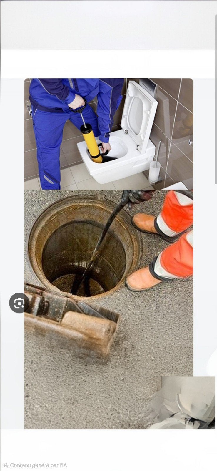 Dépannage débouchage canalisation 0487125508, Bricolage & Construction, Enlèvement ou Envoi