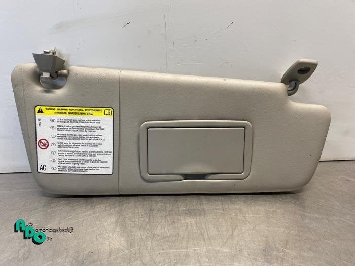 Zonneklep van een Opel Meriva (Meriva B 10-), Gebruikt, -, -, Opel