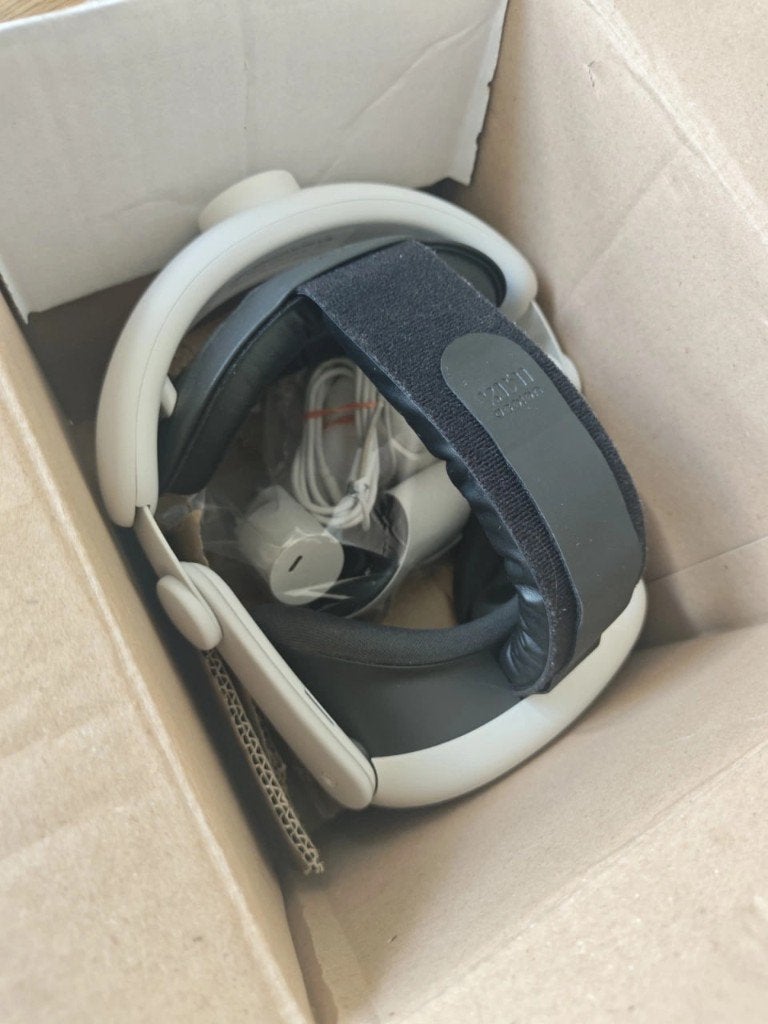 Meta Quest 3 128GB + KIWI, Games en Spelcomputers, Ophalen of Verzenden, Zo goed als nieuw, VR-bril, Pc