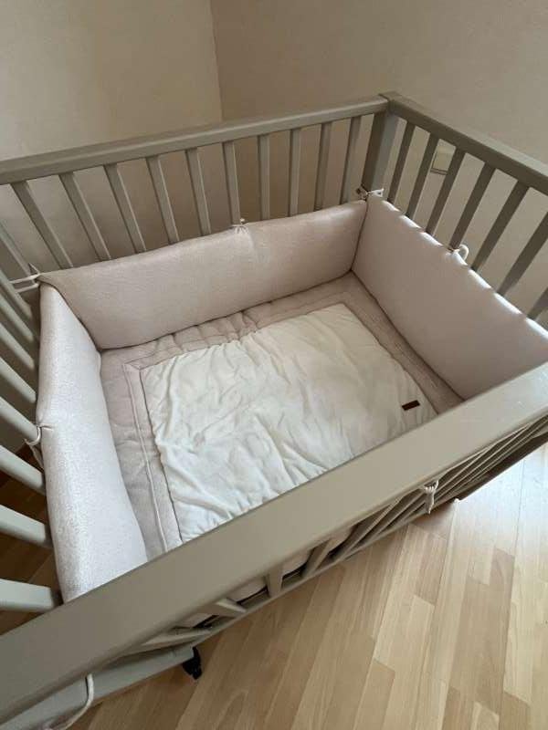Parklegger en omranding., Kinderen en Baby's, Babyparken, Ophalen of Verzenden, Zo goed als nieuw, Rechthoekig