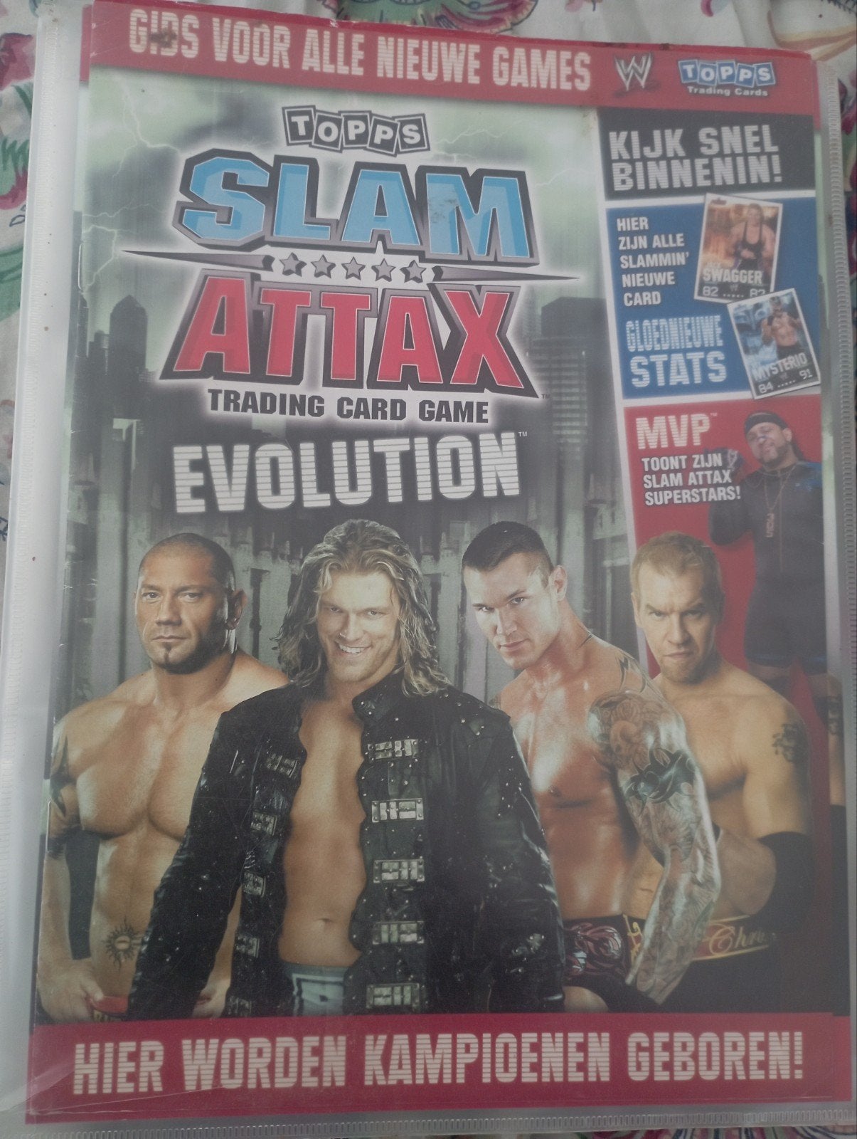 TOPPS SLAM ATTAX TRADING CARD GAME, Ophalen of Verzenden