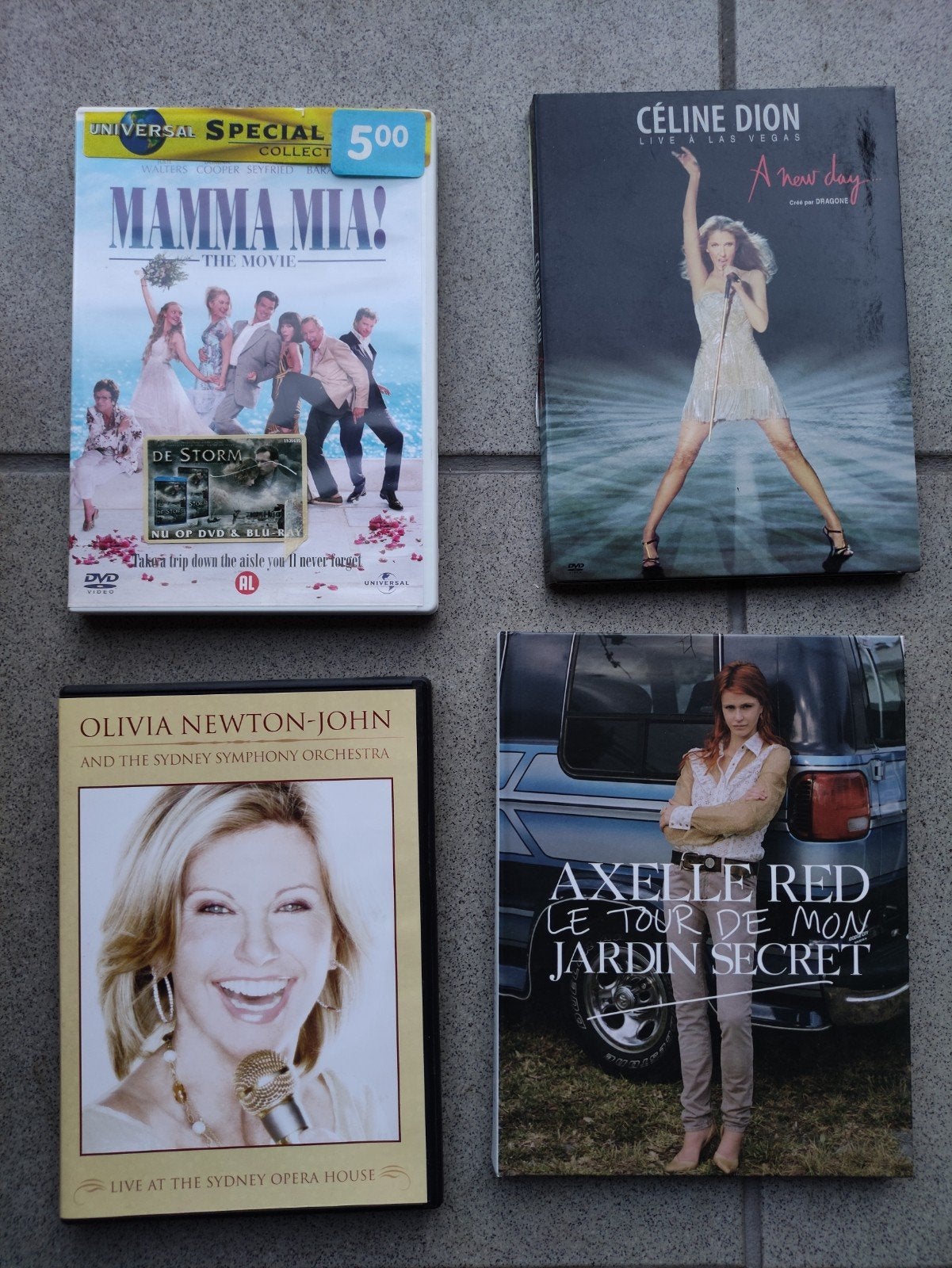 4x dvd, Ophalen of Verzenden