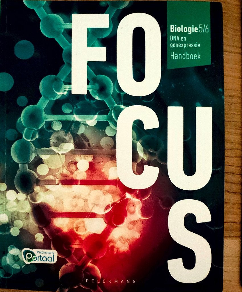 Focus biologie 5/6 – DNA en genexpressie – handboek, Ophalen of Verzenden, Biologie