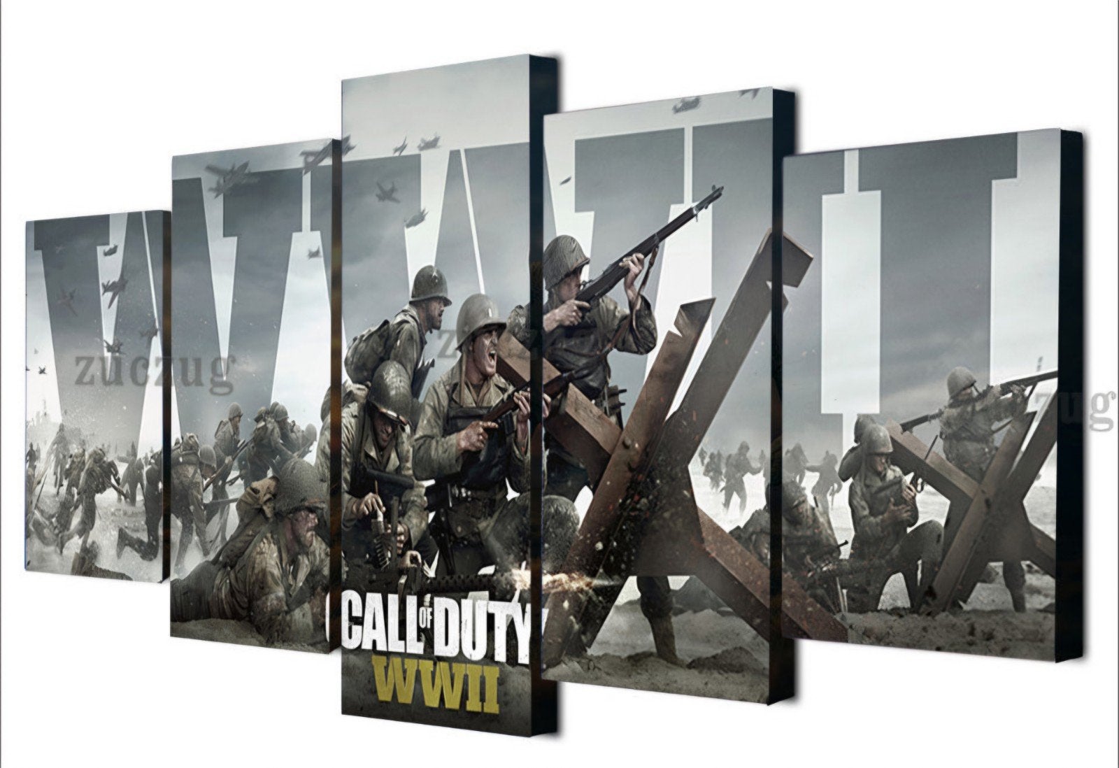 call of duty WW2 Canvassen Combi, Games en Spelcomputers, Ophalen, Overige merken, Zo goed als nieuw