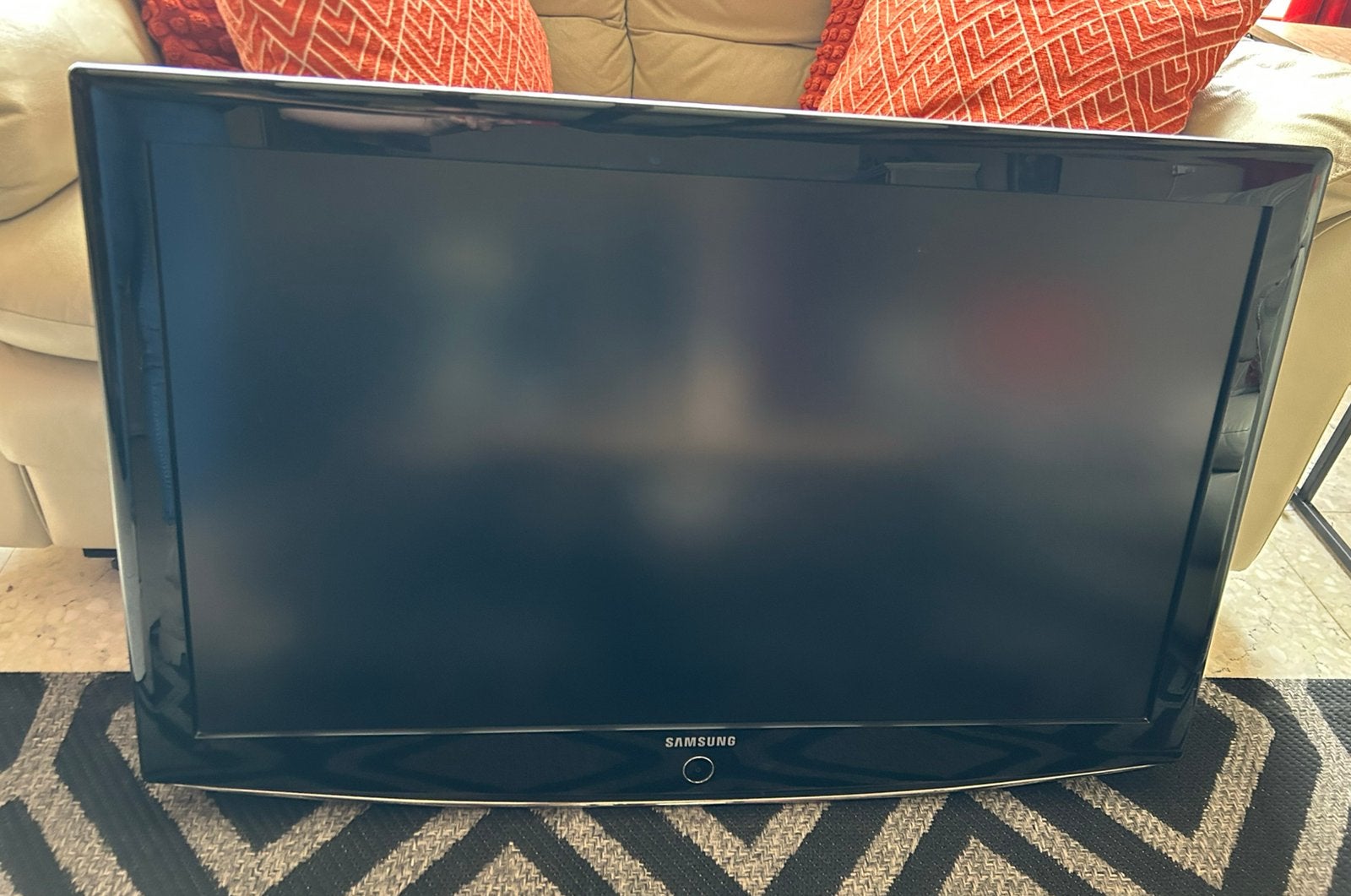 TV samsung met beugel, 40 à 60 cm, LCD, Enlèvement, Utilisé