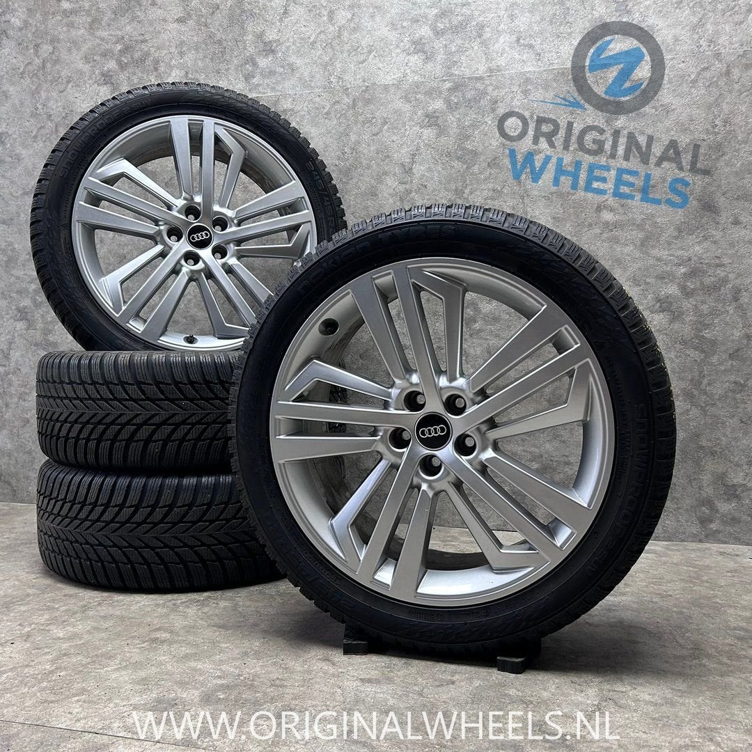 20 inch originele velgen + winterbanden Audi Q5 hybrid 80A60, Auto-onderdelen, -, -, Banden en Velgen, 20 inch