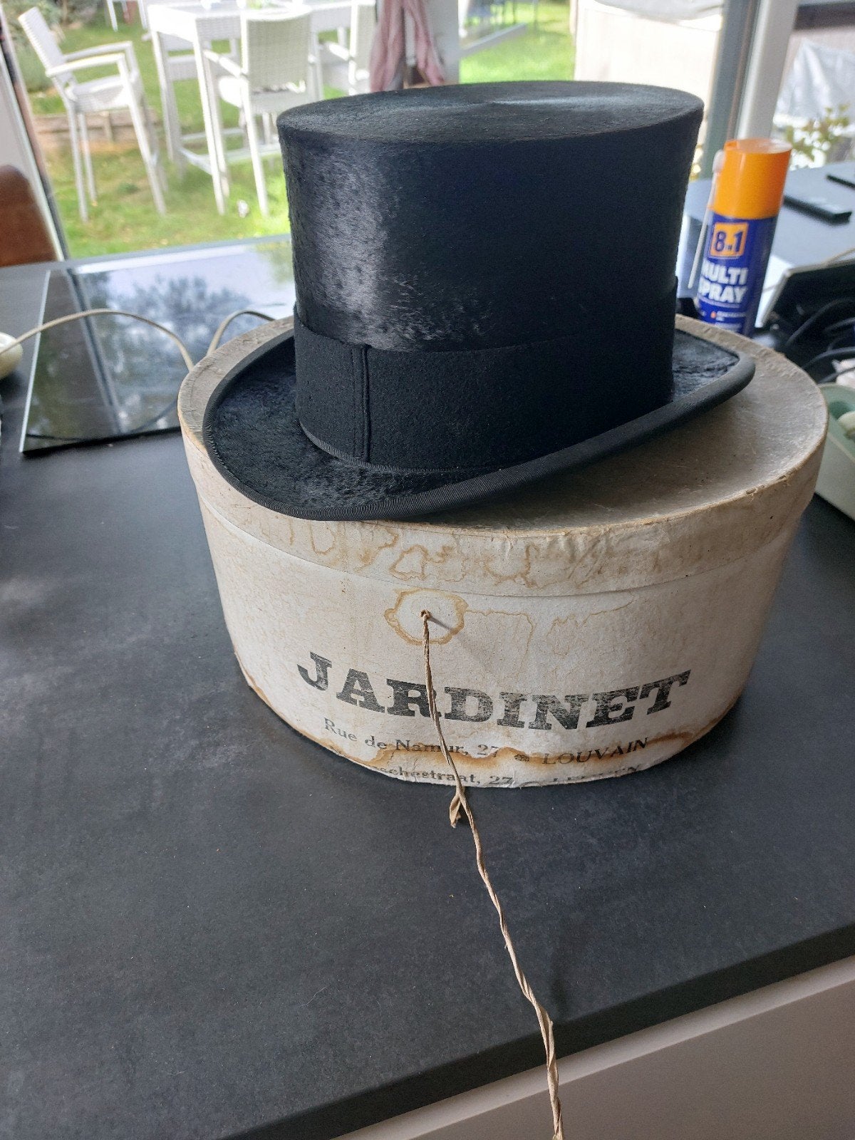 hoge hoed, Kleding | Dames, Ophalen of Verzenden, Hoed