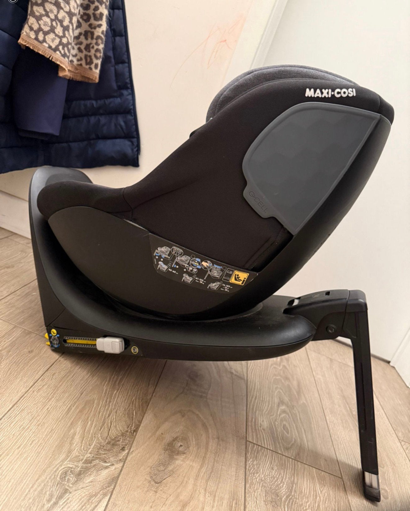 Autostoel maxi cosi Mica, Dossier réglable, Comme neuf, Enlèvement, Isofix