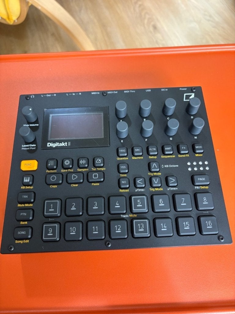 Elektron Digitakt 2 avec Deck Saver, Musique & Instruments, Enlèvement ou Envoi, Comme neuf
