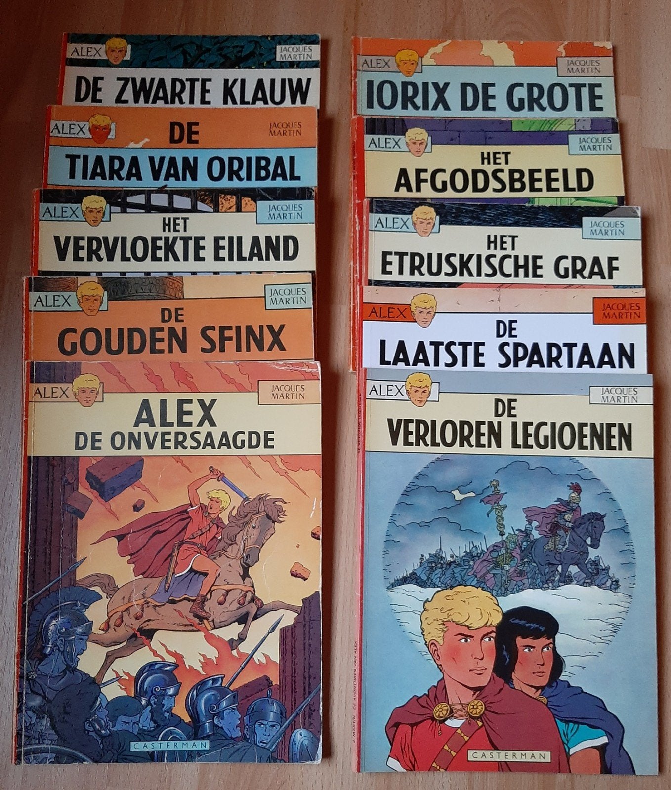 Alex stripreeks, Boeken, Stripverhalen, Gelezen, Meerdere stripboeken, Ophalen of Verzenden