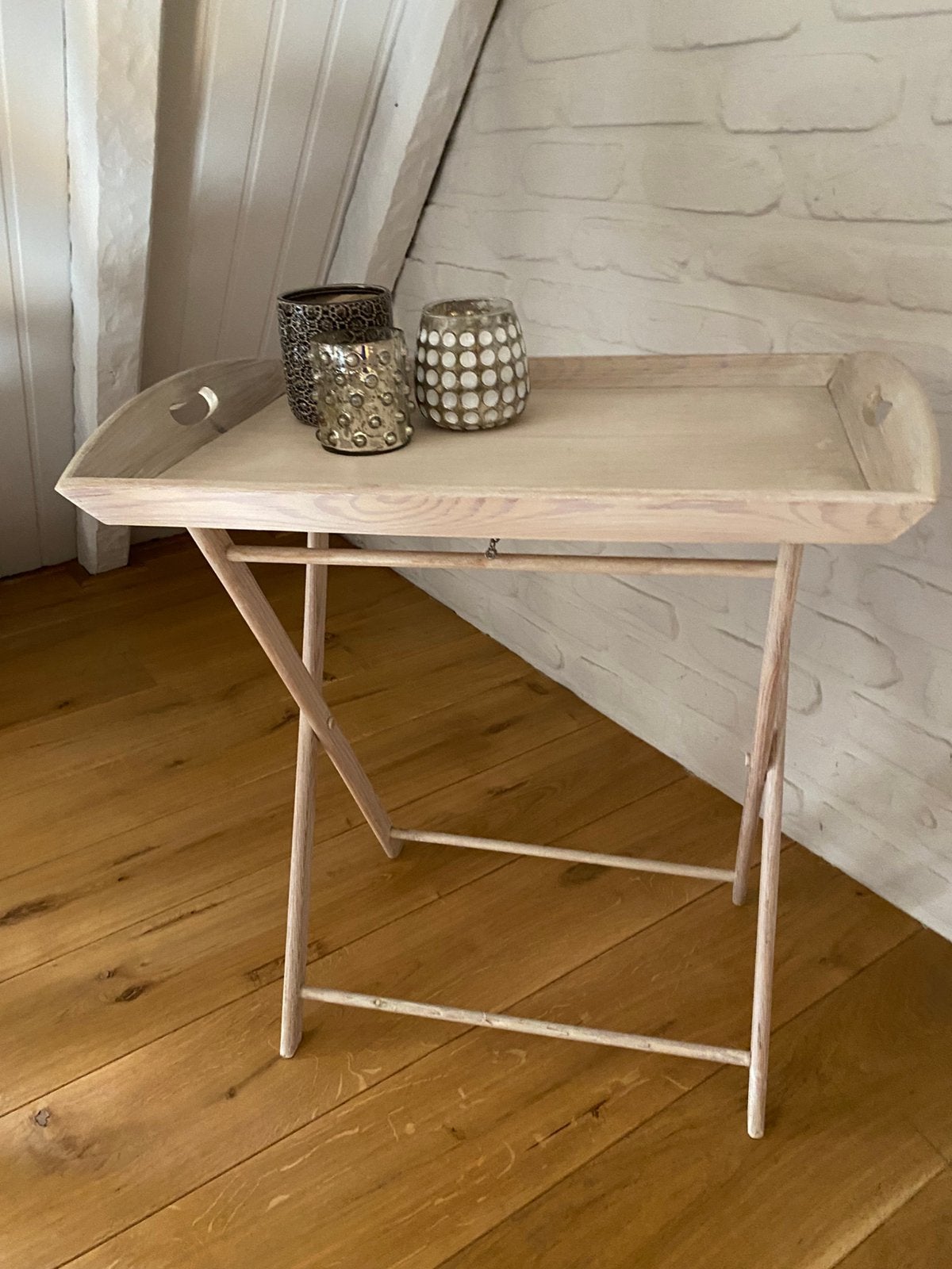 Dienblad, Huis en Inrichting, Ophalen, Gebruikt, Afneembaar, Hout