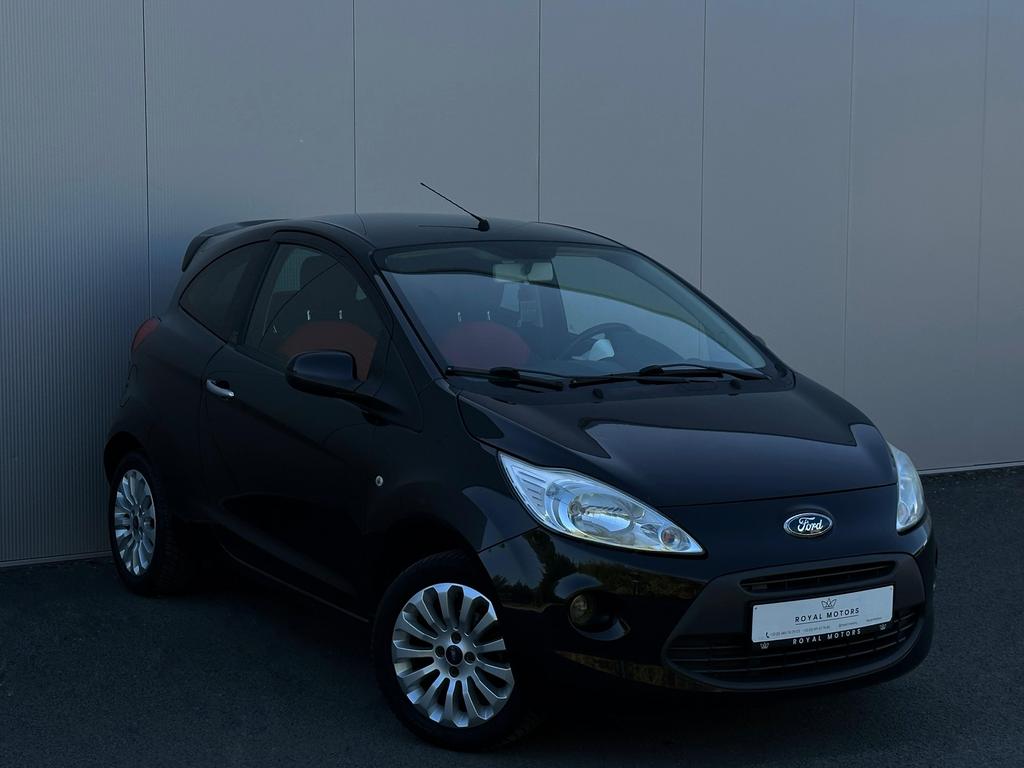 Ford Ka 1.2 Titanium seulement 108.000 km GAR. 1AN, Achat, Entreprise, Ka, Noir