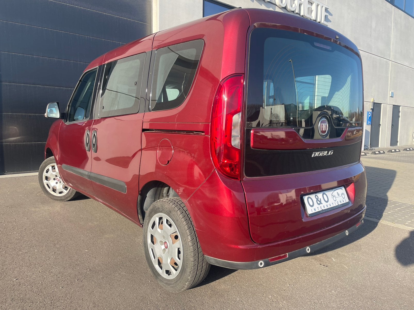 Fiat Doblo 1.4i 5PL/Airco/Pdc, Autos, Fiat, Achat, Entreprise, 5 portes, 5 places