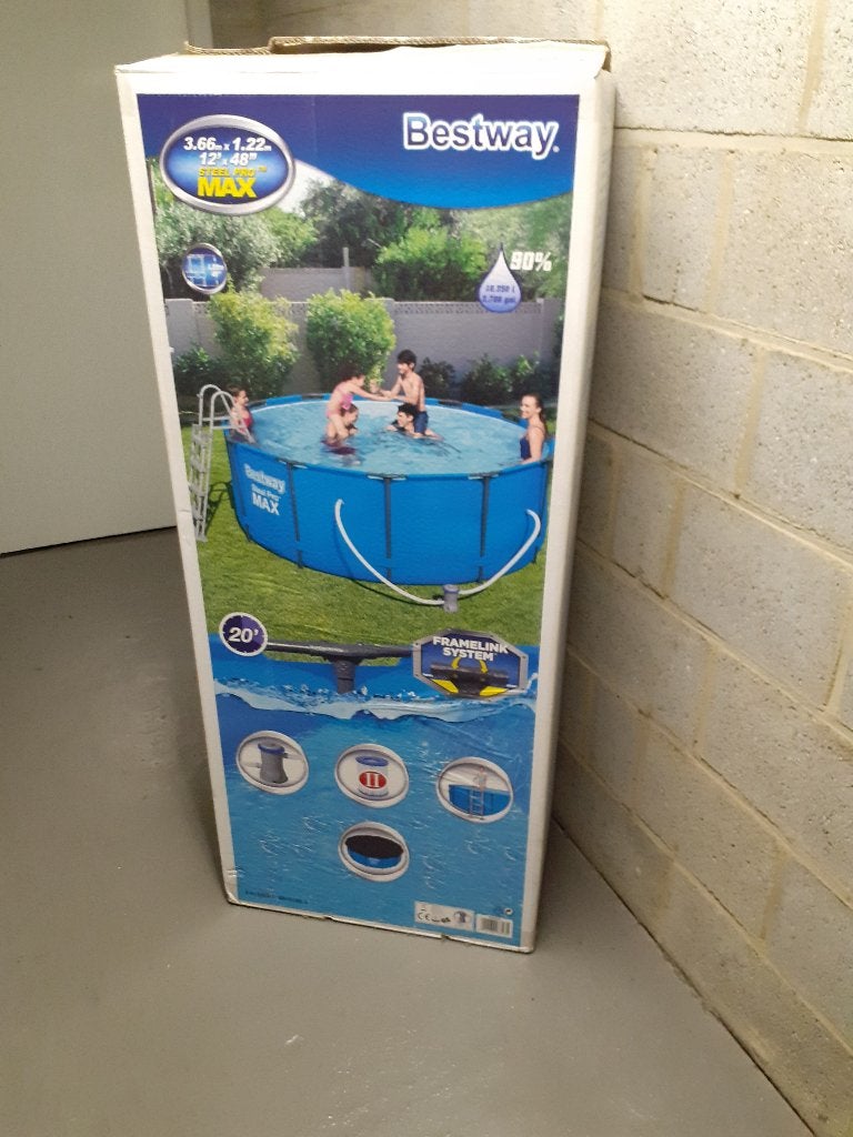 Bestway zwembad 366x122cm, Tuin en Terras, Zwembaden, Ophalen