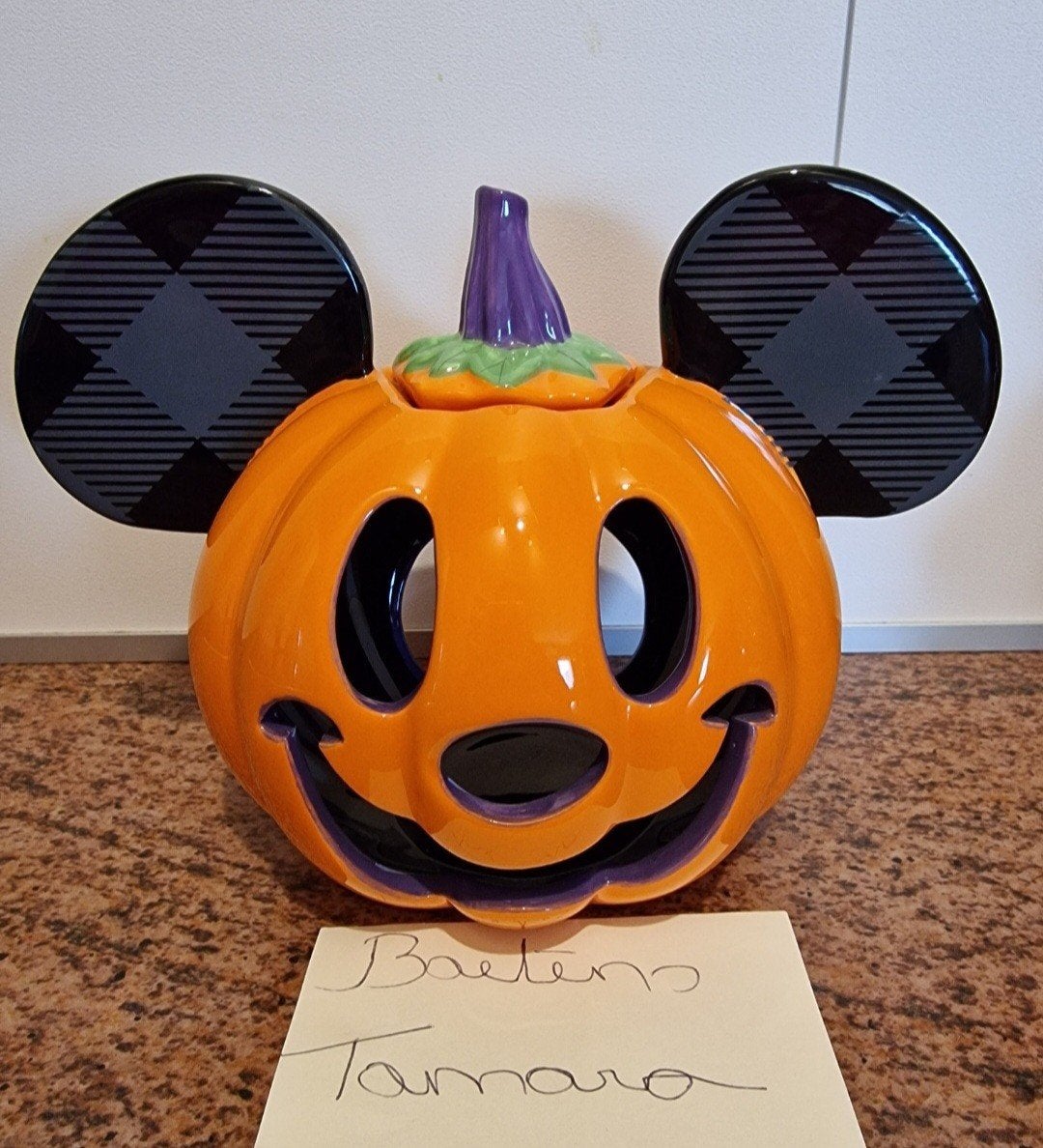 Mickey mouse theelicht houder, Ophalen, Mickey Mouse