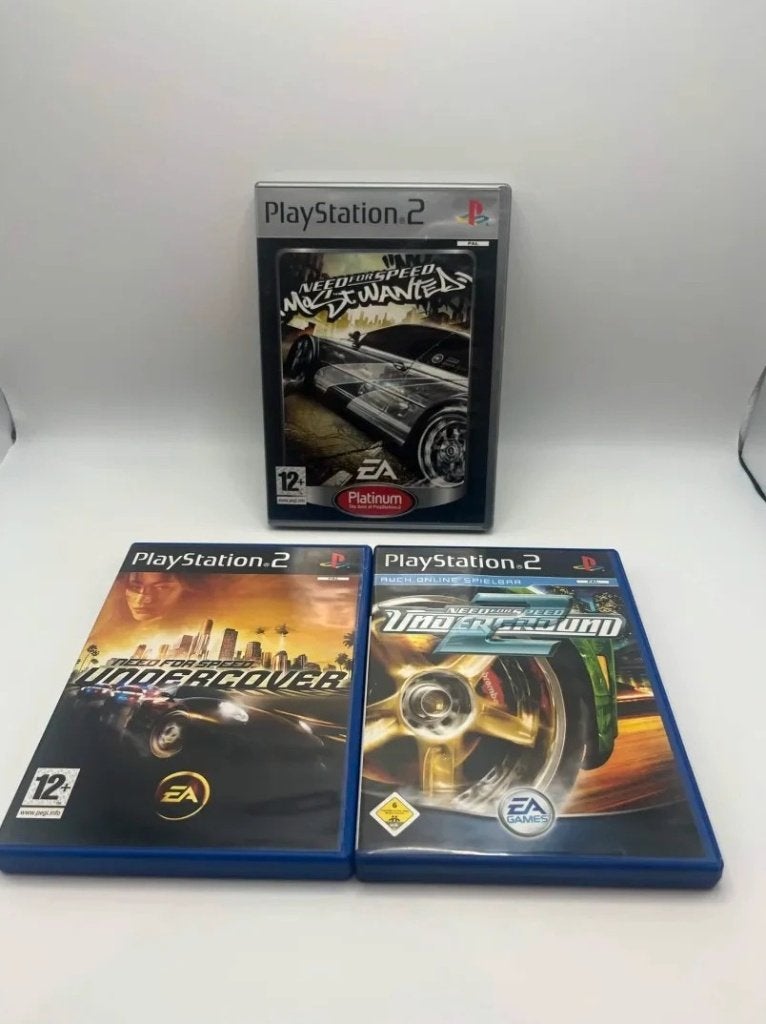 Need for Speed bundel - Playstation 2, Enlèvement ou Envoi, 1 joueur, À partir de 12 ans, Course et Pilotage