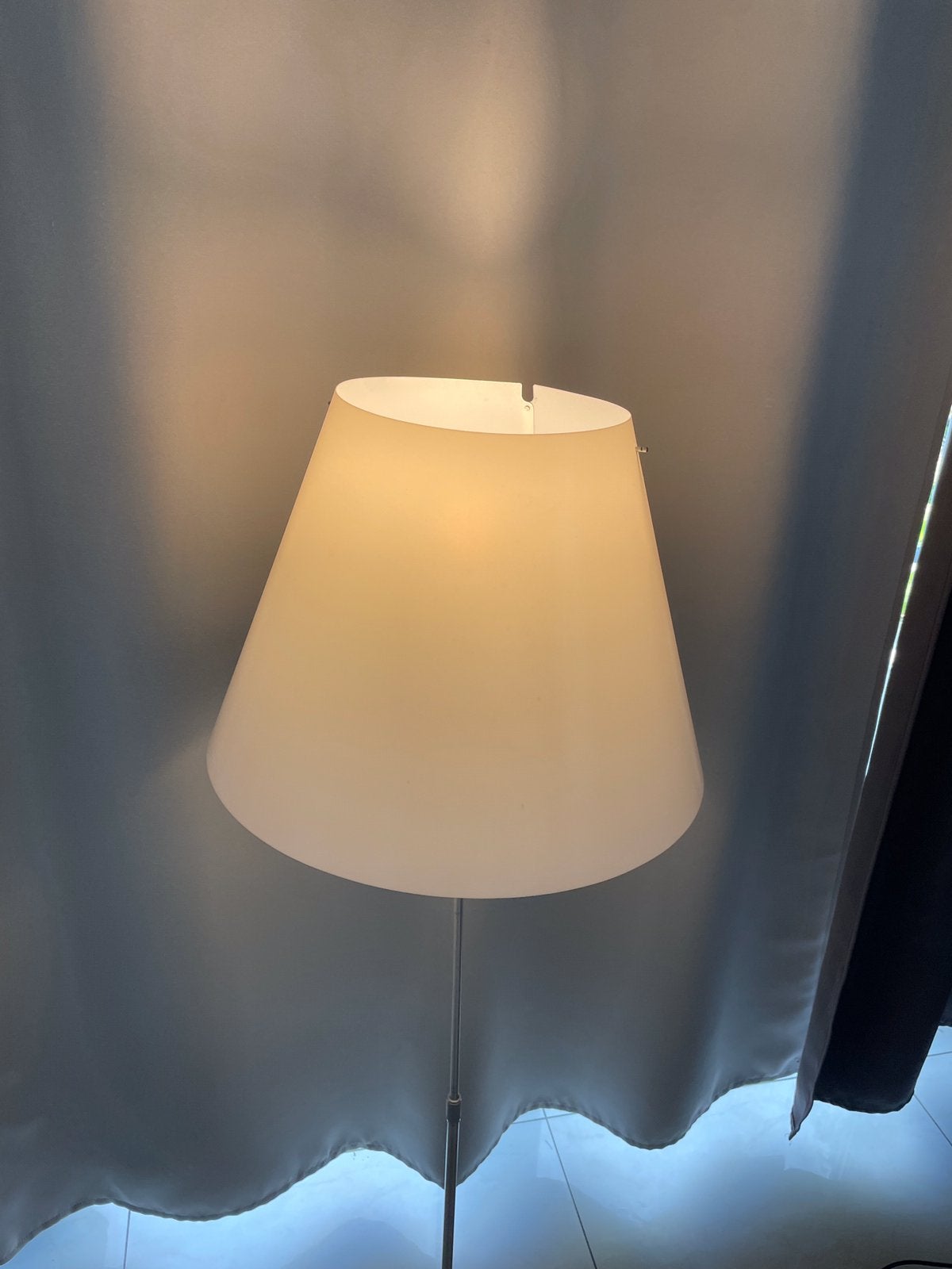 Lampadaire Luceplan Costanza D13, 100 à 150 cm, Métal, Enlèvement, Design italien