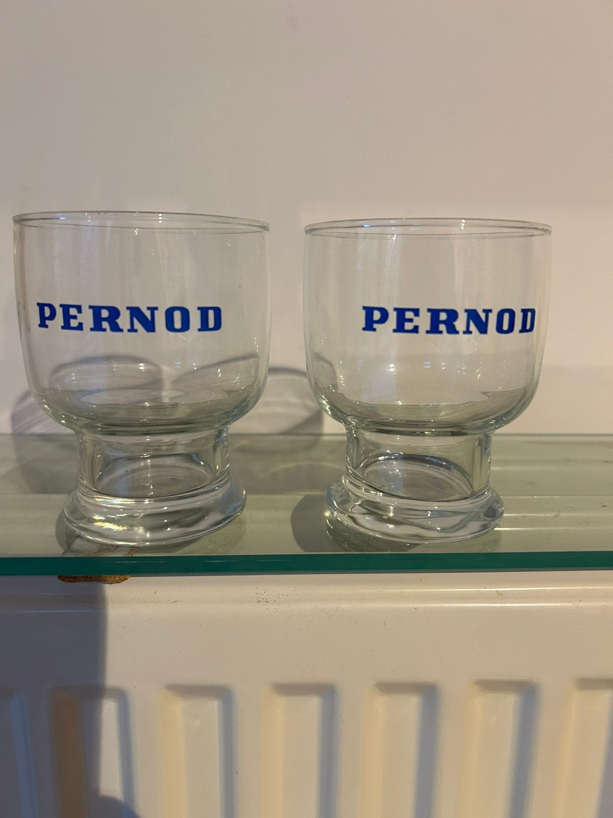 2 verres de Pernod vintage pour 5€, Collections, Enlèvement, Comme neuf