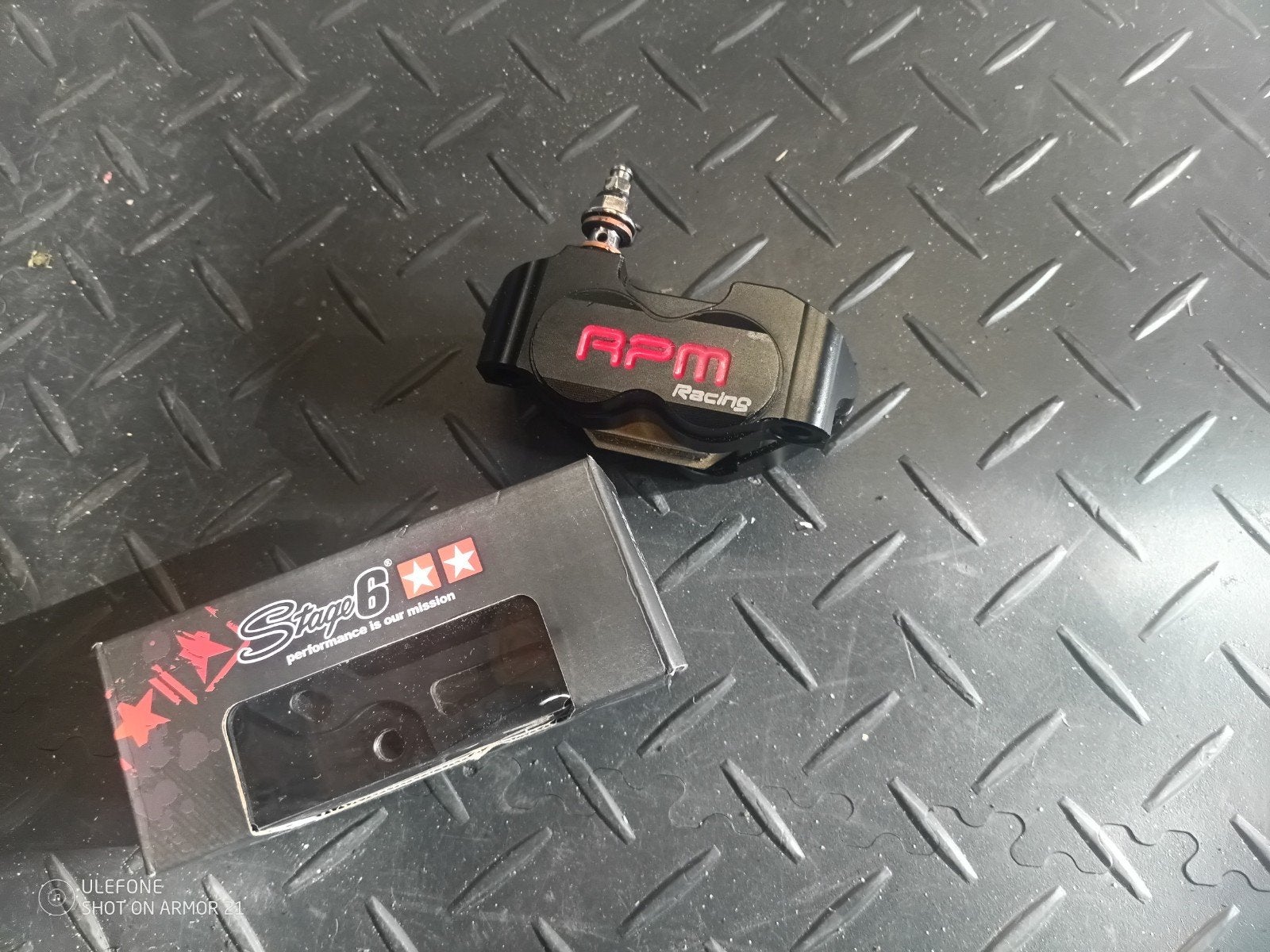 stage 6 adapter en klauw, minarelli, Vélos & Vélomoteurs, Enlèvement ou Envoi, Comme neuf, Stage 6