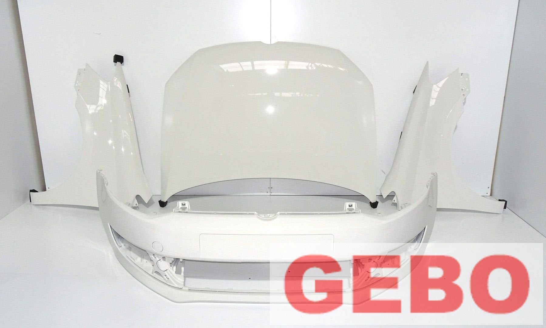 Volkswagen polo 6R voorkop bumper motorkap spatbord LB9A 200, -, -, Nieuw, Ophalen of Verzenden