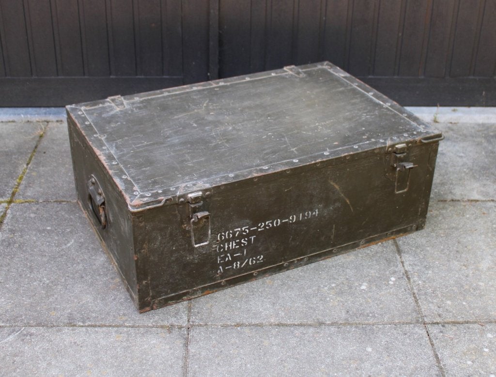 boîte de munitions en bois, Enlèvement
