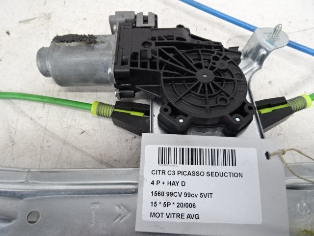 MOTEUR LEVE VITRE ELECTRIQUE AVANT GAUCHE C3 Picasso (SH), Utilisé, Avant, Citroën