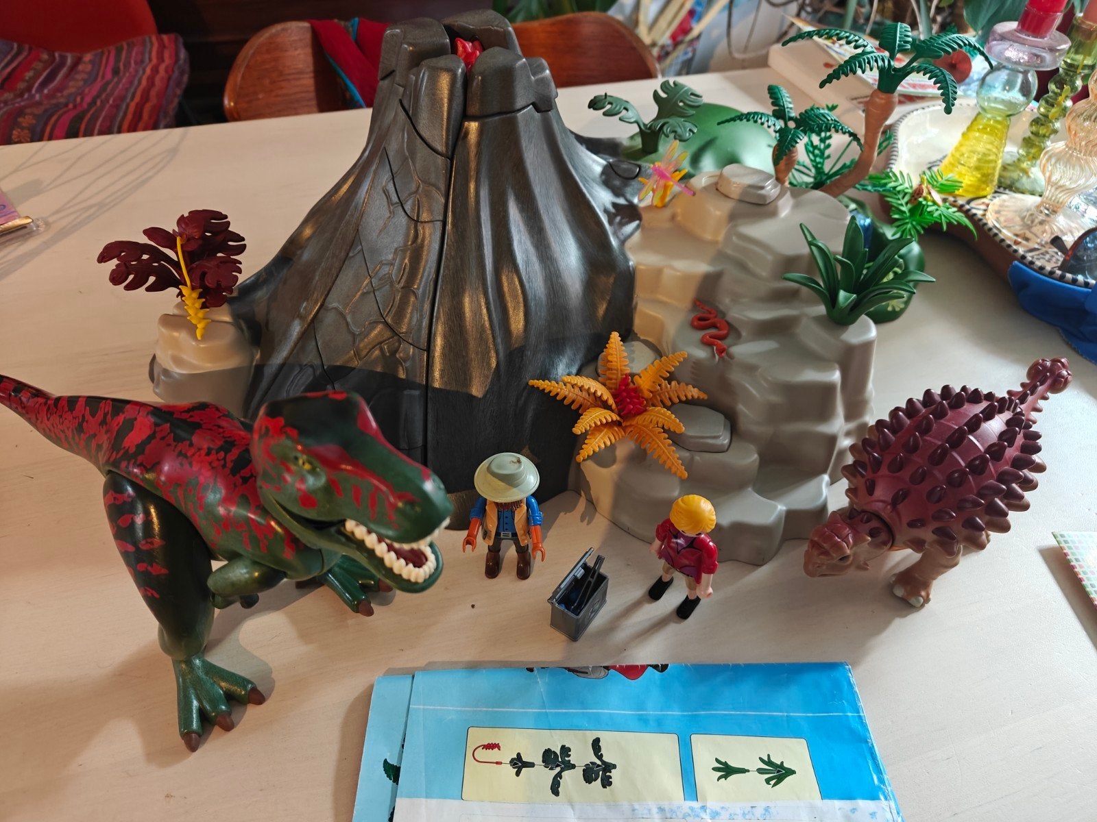 Playmobil 5230 T-Rex dino avec volcan, Enlèvement, Comme neuf, Autres types