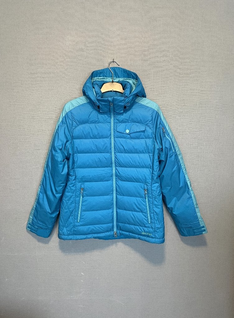 Turquoise skijas voor dames van Marmot (M), Maat 38/40 (M), Zo goed als nieuw, Jack, Marmot
