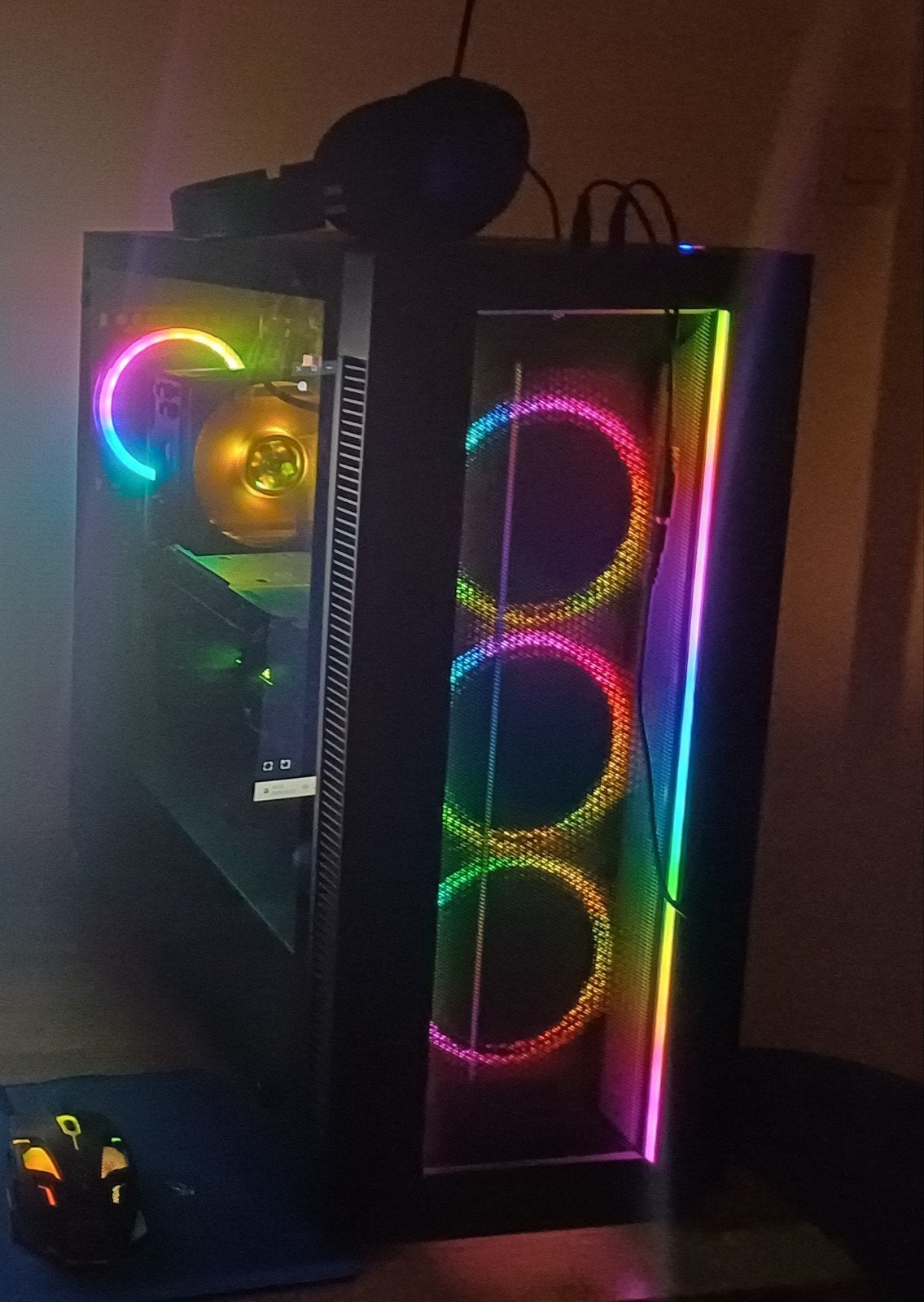 64gb ram, RTX 3070 Gaming PC., Informatique & Logiciels, Ordinateurs de bureau, 64 GB ou plus, Utilisé, Avec carte vidéo, Enlèvement