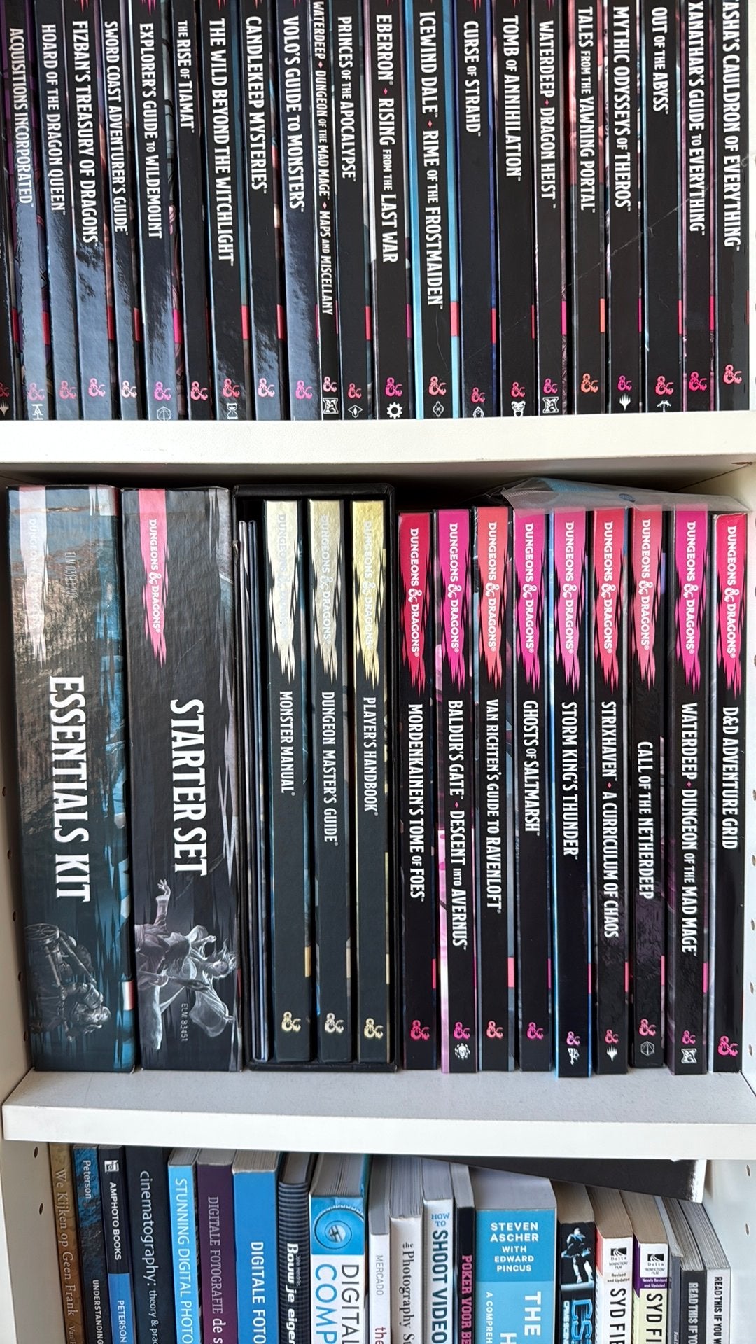 Collectie D&D boeken, Hobby en Vrije tijd, Gezelschapsspellen | Bordspellen, Ophalen, Zo goed als nieuw