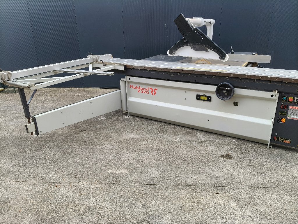 paneelzaag / formaatzaag robalnd z320 met voorritser, Ophalen